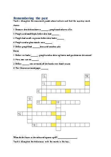 Bài tập bổ trợ Tiếng Anh Lớp 9 Global Success - Unit 4 - Phần: Vocabulary (Có đáp án)