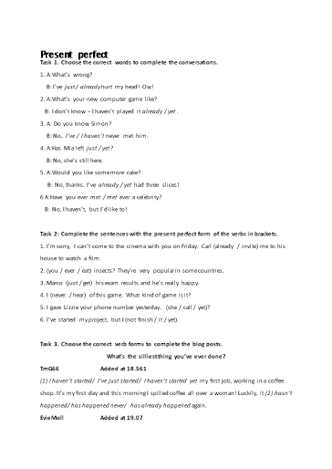 Bài tập bổ trợ Tiếng Anh Lớp 9 Global Success - Unit 5 - Phần: Grammar (Có đáp án)