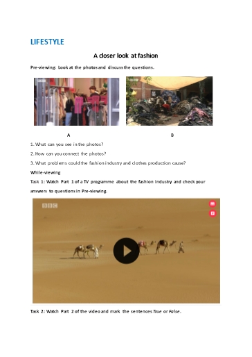 Bài tập bổ trợ Tiếng Anh Lớp 9 Global Success - Unit 6 - Phần: Listening (Có file nghe và đáp án)