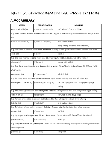 Bài tập chuyên sâu ngữ pháp Tiếng Anh Lớp 8 Global Success - Chương trình học kì 2 (Có đáp án)