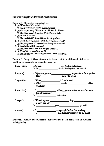 Bài tập Tiếng Anh Lớp 10 Global Success - Unit 1 - Grammar (Có đáp án)
