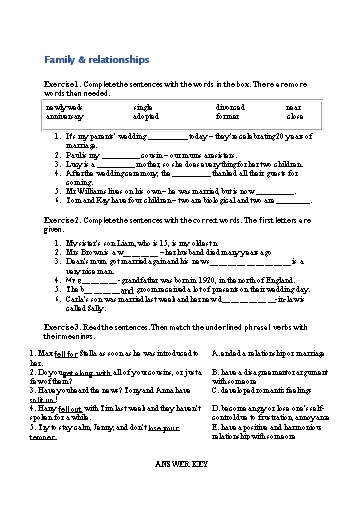 Bài tập Tiếng Anh Lớp 10 Global Success - Unit 1 - Vocabulary (Có đáp án)