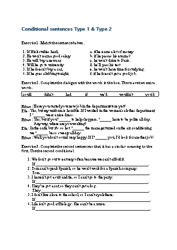 Bài tập Tiếng Anh Lớp 10 Global Success - Unit 10 - Grammar (Có đáp án)