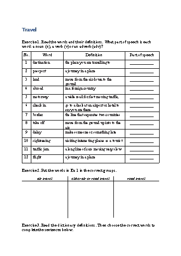 Bài tập Tiếng Anh Lớp 10 Global Success - Unit 10 - Vocabulary (Có đáp án)