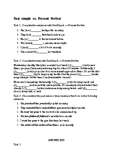Bài tập Tiếng Anh Lớp 11 Global Success - Unit 1 - Phần: Grammar (Có đáp án)