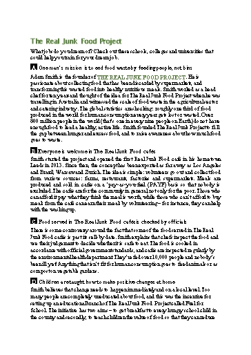 Bài tập Tiếng Anh Lớp 11 Global Success - Unit 1 - Phần: Reading (Có đáp án)