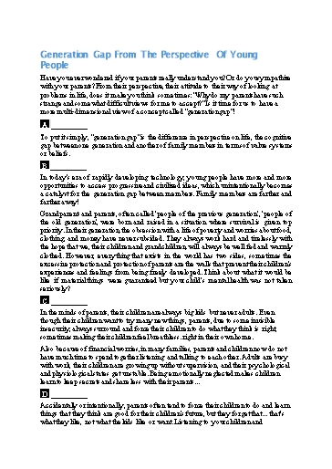 Bài tập Tiếng Anh Lớp 11 Global Success - Unit 2 - Phần: Reading (Có đáp án)