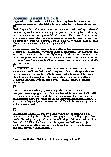 Bài tập Tiếng Anh Lớp 11 Global Success - Unit 8 - Phần: Reading (Có đáp án)