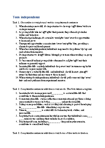 Bài tập Tiếng Anh Lớp 11 Global Success - Unit 8 - Phần: Vocabulary (Có đáp án)