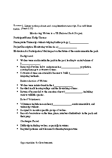 Bài tập Tiếng Anh Lớp 11 Global Success - Unit 9 - Phần: Listening (Có đáp án)