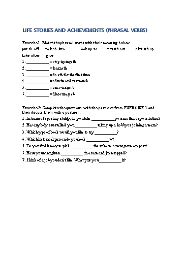 Bài tập Tiếng Anh Lớp 12 Global Success Extra - Unit 1 - Phần: Vocabulary (Có đáp án)