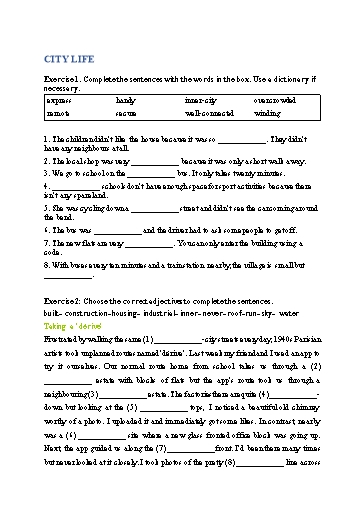 Bài tập Tiếng Anh Lớp 12 Global Success Extra - Unit 4 - Phần: Vocabulary (Có đáp án)