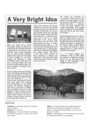 Bài tập Tiếng Anh Lớp 12 Global Success - Unit 3 - Phần: Reading (Có đáp án)