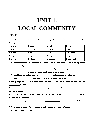 Bộ đề kiểm tra Tiếng Anh Lớp 9 Global Success - Chương trình cả năm (Có đáp án)