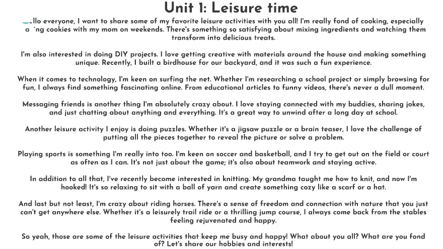 Thuyết trình Tiếng Anh Lớp 8 Global Success