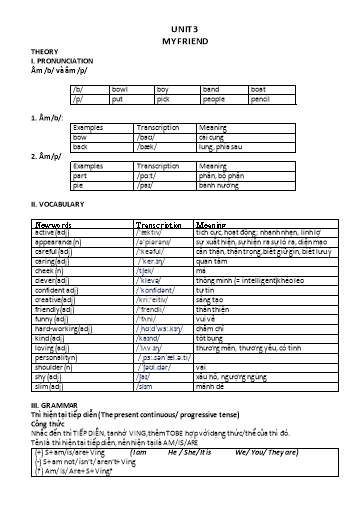 Bài tập bổ trợ Tiếng Anh Lớp 6 Global Success - Unit 3: My friend (Có file nghe và đáp án) Bài tập bổ trợ Tiếng Anh Lớp 6 Global Success - Unit 3: My friend (Có file nghe và đáp án)