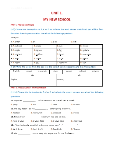 Bồi dưỡng học sinh giỏi Tiếng Anh Lớp 6 Global Success Bồi dưỡng học sinh giỏi Tiếng Anh Lớp 6 Global Success